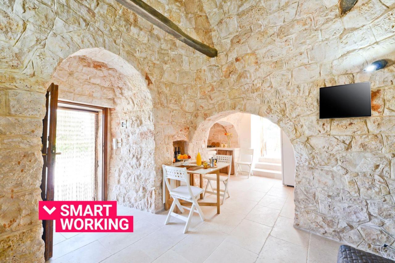 I Trulli Del Ciliegio Con Giardino By Wonderful Italy Villa Ostuni Kültér fotó